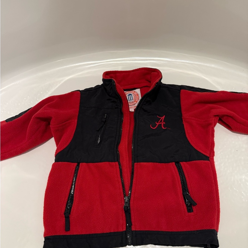 Alabama Crimson Tide Officially Licensed Collegiate Fleece Jacket Size 3T